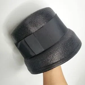 Frank Olive | Accessories | Frank Olive Black Straw Bucket  display picture 3